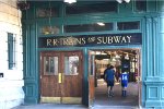 R.R. Trains and Subway Sign